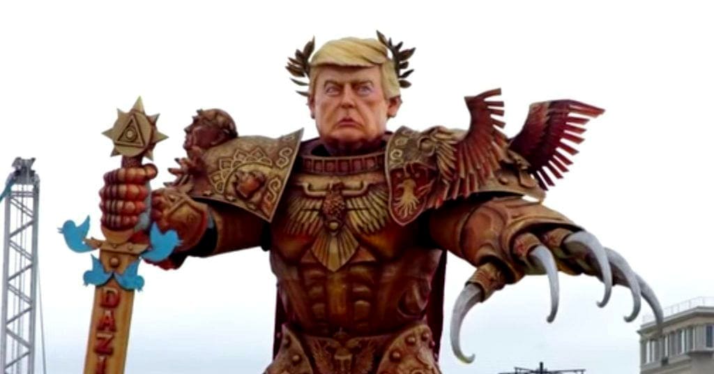 Трамп кукла Виареджо