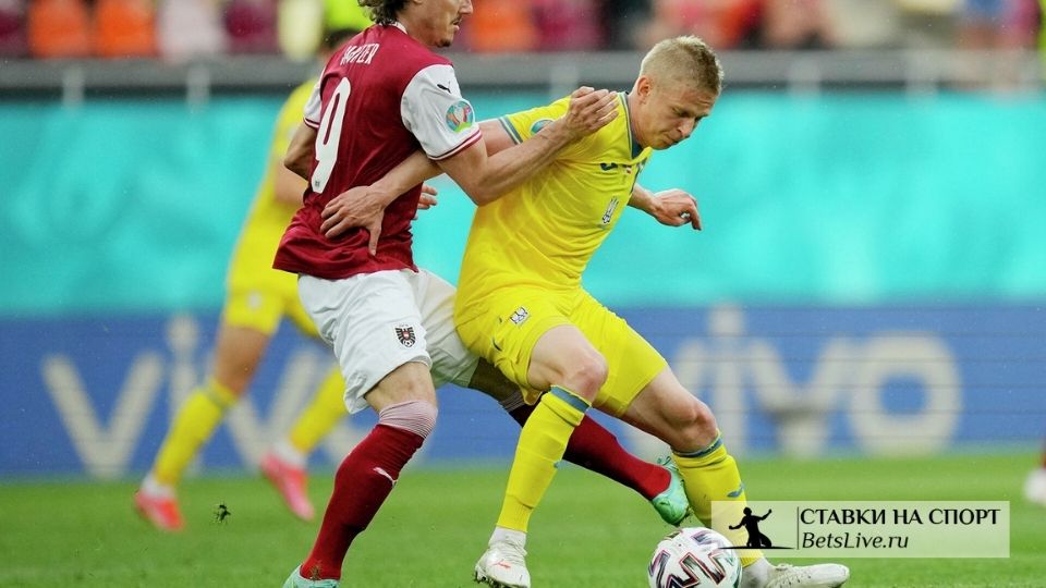 Украина минимально проиграла Австрии