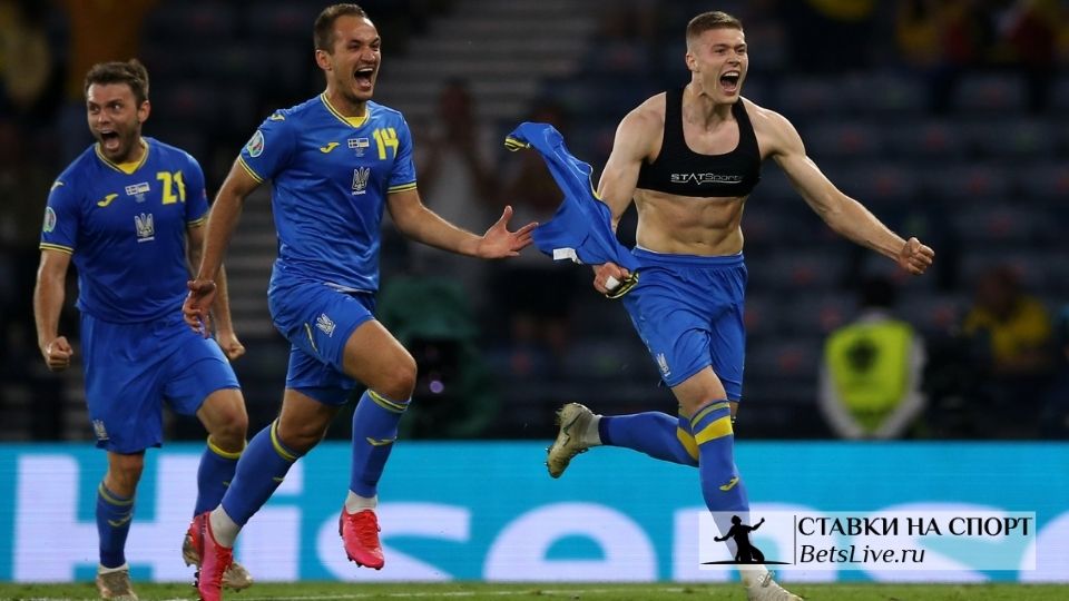 Украина вышла в четвертьфинал Евро-2020