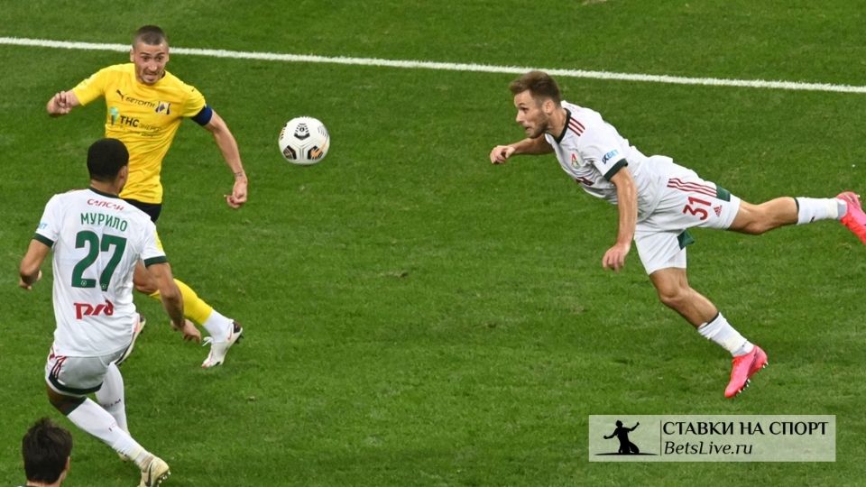 Локомотив дома смог одержать победу со счетом 2:0