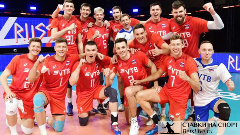 Российские волейболисты досрочно вышли в плей-офф чемпионата Европы 2021 года
