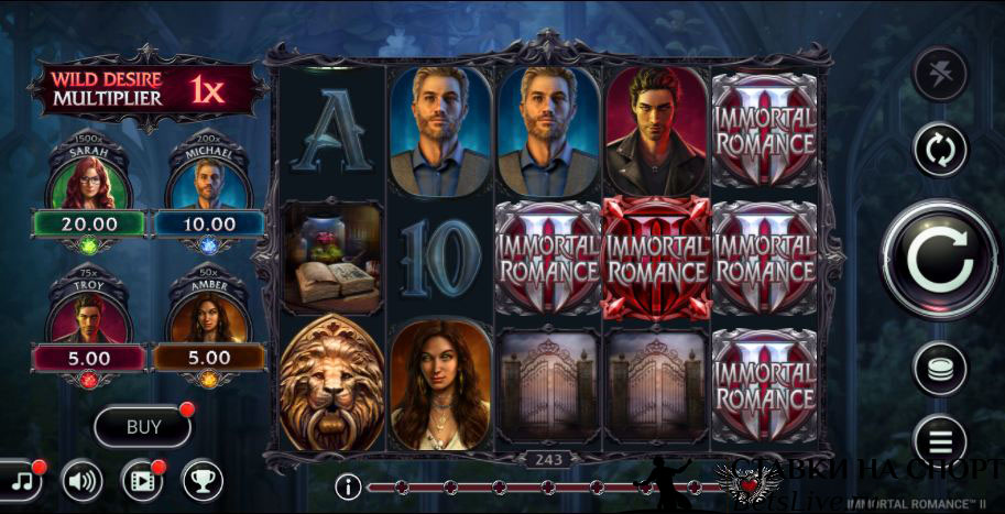 Immortal Romance 2 slot