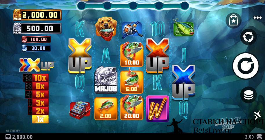 Bass Cash X Up slot