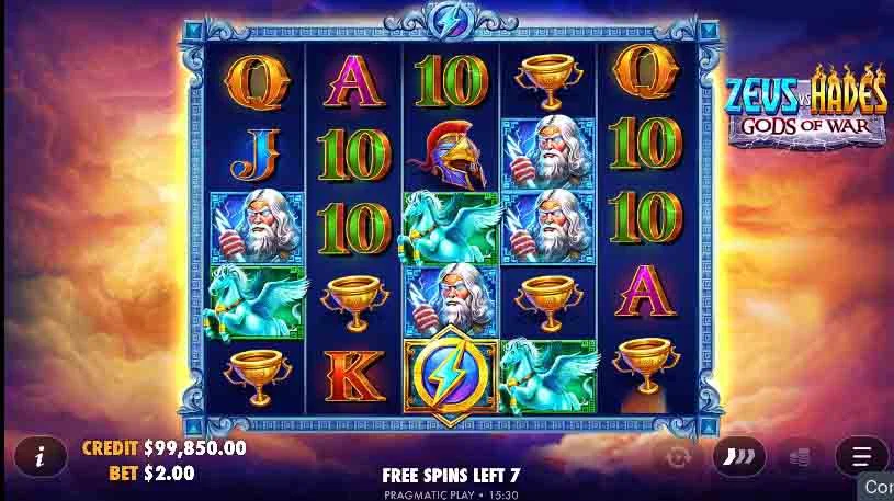 Zeus vs Hades: Gods of War слот демо