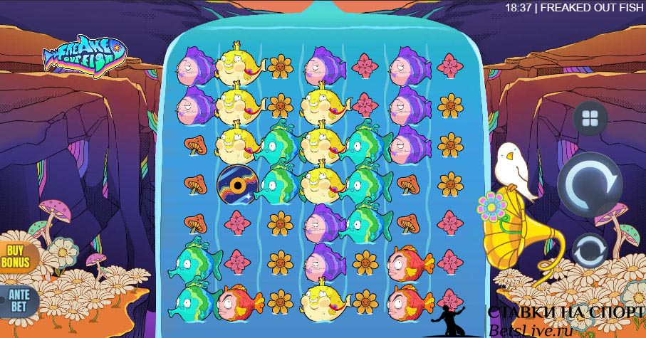 Freaked Out Fish игровой автомат обзор