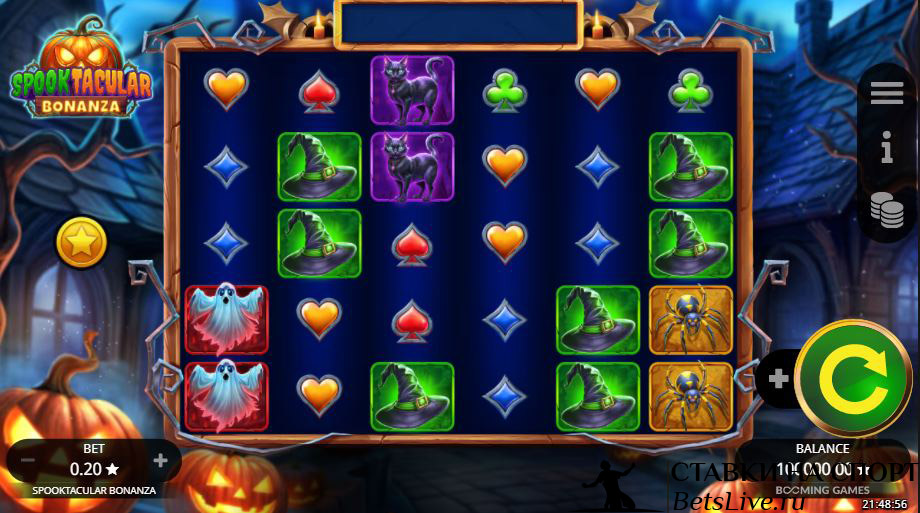 Обзор на Spooktacular Bonanza игровой автомат