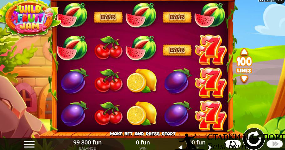 Обзор на Wild Fruit Jam игровой автомат
