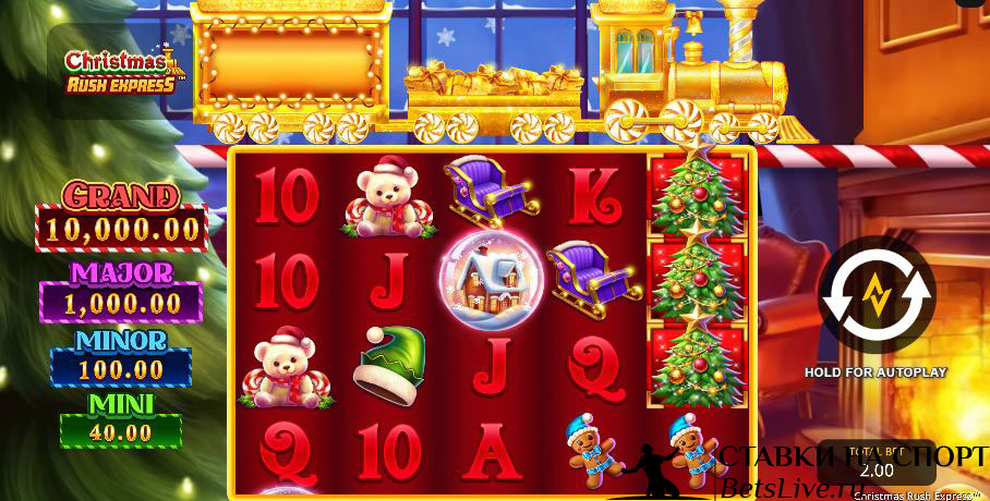 Обзор на Christmas Rush Express игровой автомат