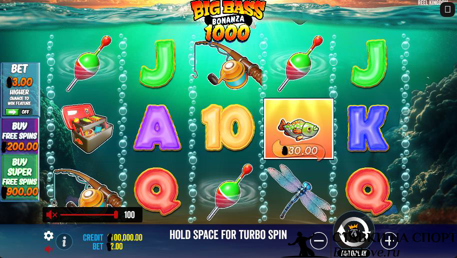 Обзор на Big Bass Bonanza 1000
