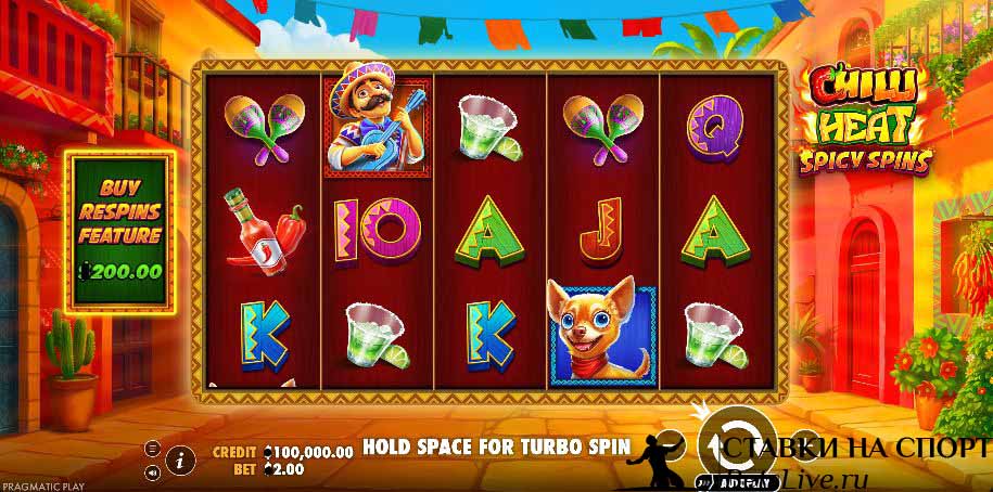 Обзор на Chilli Heat Spicy Spins slot