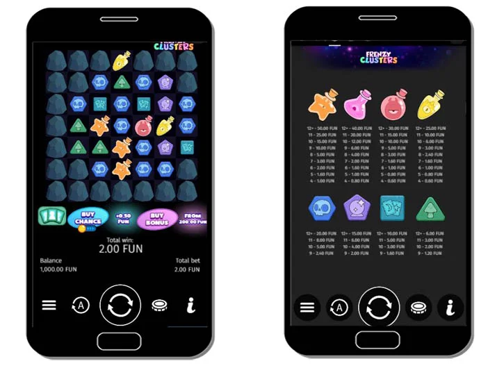 Frenzy Clusters слот демо