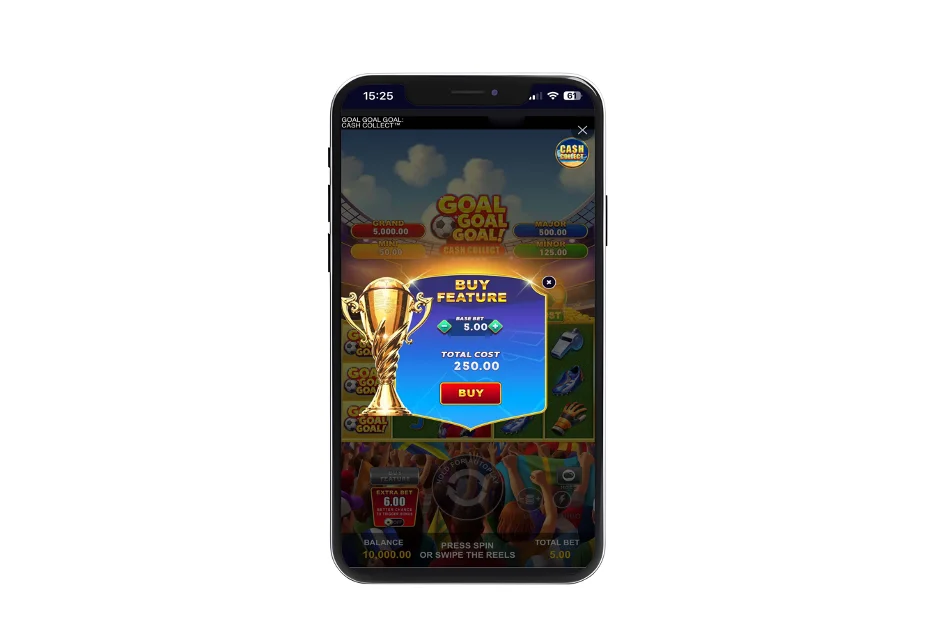 Плюсы и минусы слота Goal Goal Goal Cash Collect