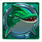 Razor Shark Jackpots играть зеленая