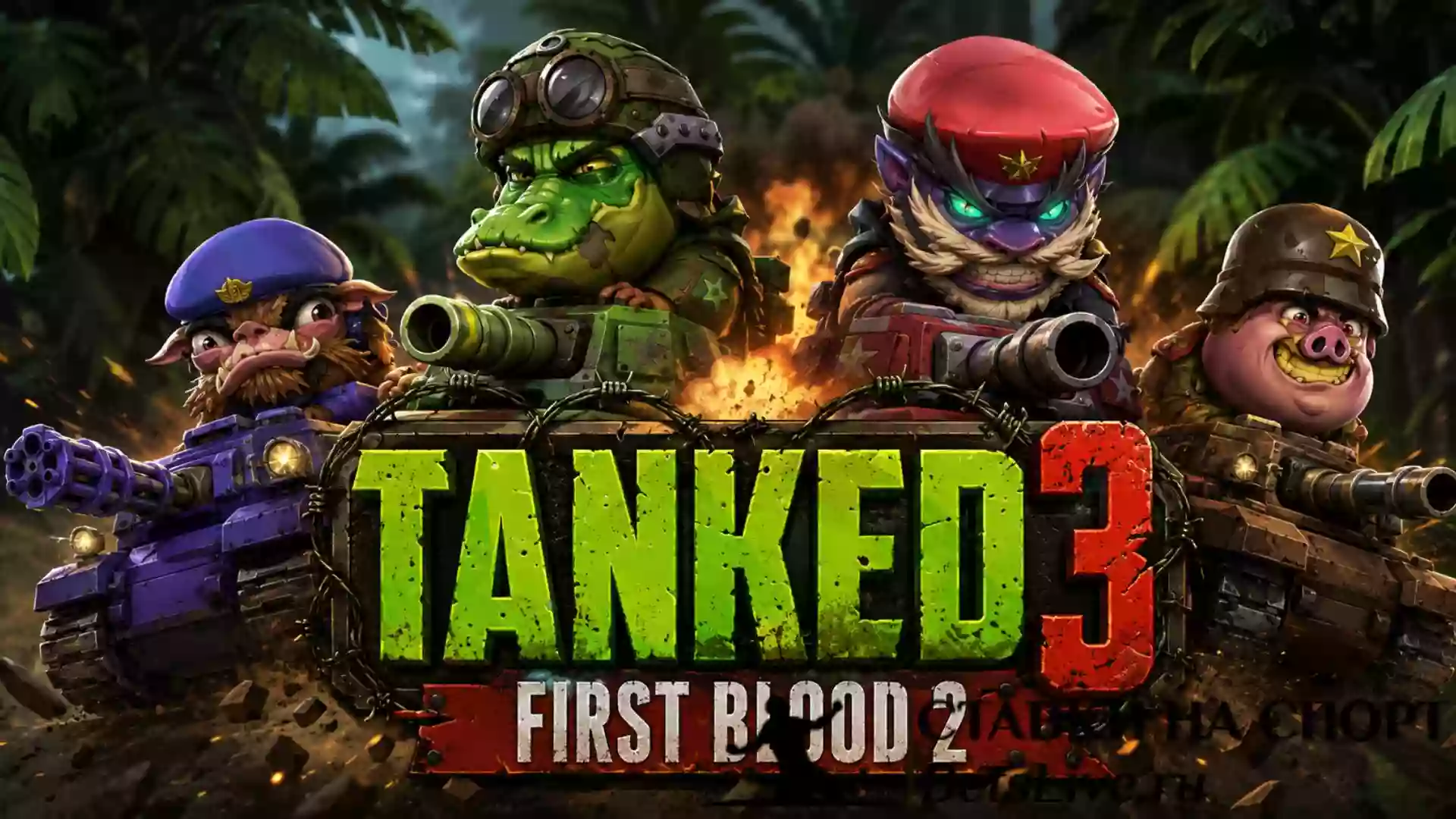 Tanked 3: First Blood 2 играть