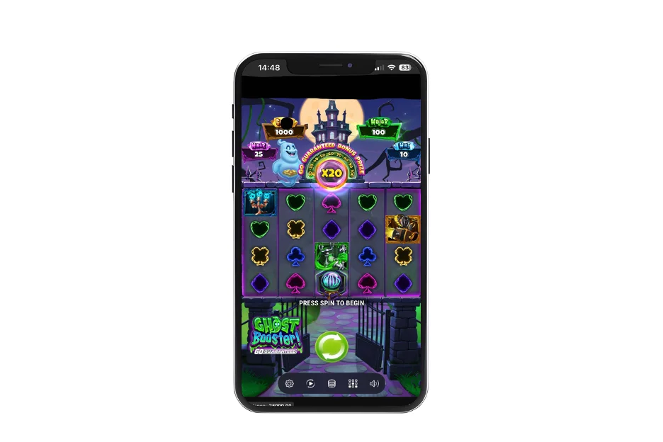 Hold & Spin в Ghost Booster